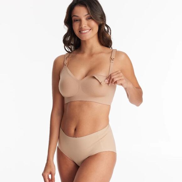 momcozy Other - momcozy SMOOTH - Ultra Soft & Omni Maternity Nursing Bra in Maple Sugar